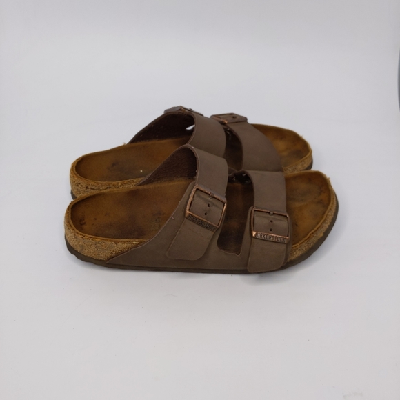 Birkenstock • Arizona Birko-Flor Nubuck Mocha - Picture 3 of 7